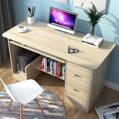 China (Height)Adjustable Modern Wooden Vertical Desk With Drawers Family Desk for sale