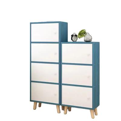 China Expandable Nordic Popular Combination Cabinet Furniture Cabinet Fashion Living Room Simple Wooden Wardrobe for sale