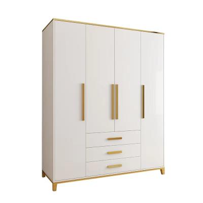 China Foldable light luxury modern simple wardrobe overall large capacity multifunctional locker for sale