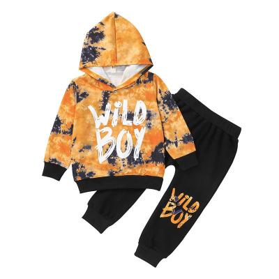 China Good Quality Stylish Anti-Shrink Newborn Baby Boy Girls Hooded Clothing Sets Autumn Winter Clothes Cotton for sale