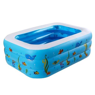 China 2022 Best Sale Outdoor Swimming SPA Factory Supply Fast Shipping PVC Outdoor Inflatable Kids Adults Foldable Swimming Pool for sale