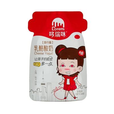 China Barrier New Arrival Heart Seal Shaped Bag Bottle Shaped Stand Up Pouch Special Shaped Liquid Heat Seal Bag for sale