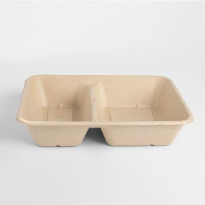 China Environmentally Friendly Recyclable Food Packaging Hot Selling Disposable Lunch Box for sale