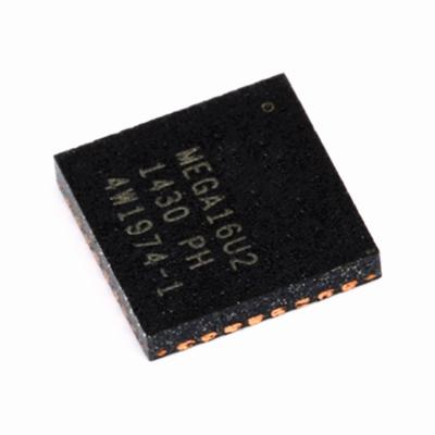 China Microcontroller IC chip ATMEGA16U2-AU ATMEGA16U2-MU ATMEGA16U2-MUR/AUR ATMEGA16U2 IC MCU 8BIT 16KB standard original FLASH 32VQFN for sale