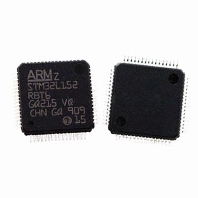 China Microcontroller IC chip STM32L152RBT6 STM32L152CBT6 STM32L152RET6 STM32L152RCT6 IC MCU 32BIT 512KB standard original FLASH 64LQFP for sale