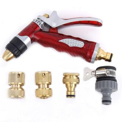 China Variable Spray Patterns Ultra Light Thumb Control Bubble Hose Nozzle Series For Garden Water Gun For Irrigation Suit for sale