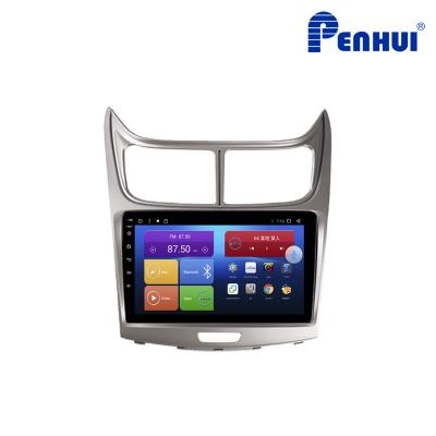 China GPS 9 Inch Android Double Octa Core 6GB RAM+128GB ROM Car DVD Player For Chevrolet Sail (2009-2013) for sale