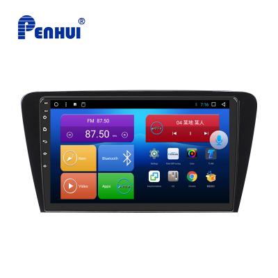 China GPS 10.1 Inch Android Octa Dual Core 6GB RAM+128GB ROM Car DVD Player For Skoda Octavia (2015-2017) for sale