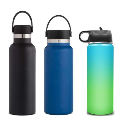 China Double wall stainless steel sport thermos flask high quality vacuum insulated water bottle supplier for sale