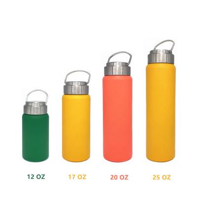 China Double Wall Vacuum Beverage Water Bottle Hot Sustainable Eco-Friendly Stainless Steel Kids Bulk for sale