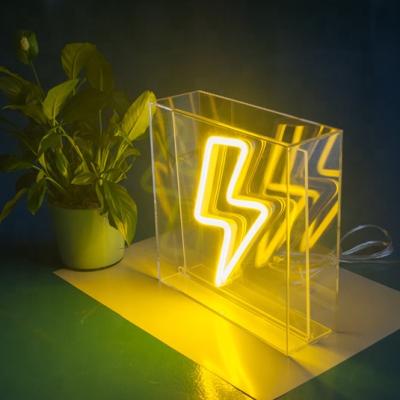 China OEM Indoor or Outdoor Office LED Letter Sign 3D LED Acrylic Neon Light Acrylic Optical Neon Light Sign for Bedroom or Bar or Home Party for sale