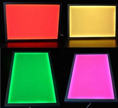 China Display Rack Led Panel Light RGB Flexible Led Sheets With Remote Controller Customized for sale