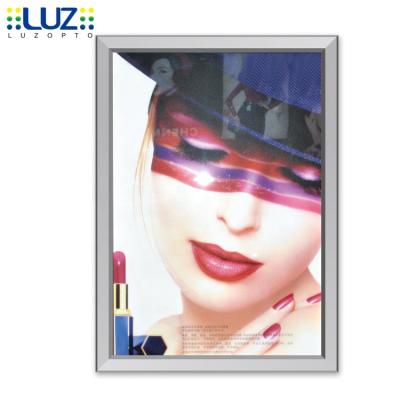 China Customs AL2130 lead frame aluminum flash light box led light box window display menu board slim rectangle for sale