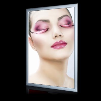 China New design indoor aluminum flash frame led light box for advertising A1 A2 A3 A4 or custom for sale