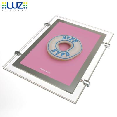 China Easy to Change Picture CSB-3 Custom Size Photo Frame LED Light Box Wholesale Acrylic Crystal Light Box for sale