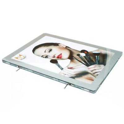 China Modern Hot Sale Super Slim Outdoor Ad Light Box Magnetic Crystal Led Light Box Display Csb-1 for sale