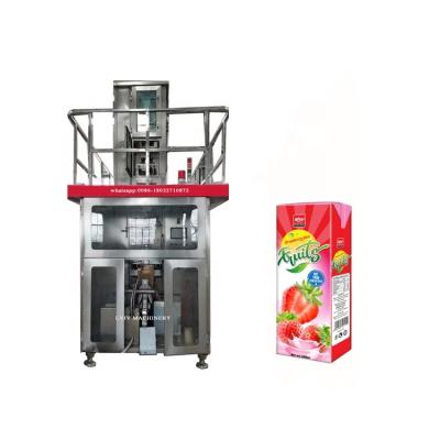 China Automatic Filling Food Sealing PLC Control Aseptic Carton Milk Packing Machine Manufacturer From China for sale