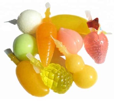 China Different Beverage Fruit Shape Soft Filling Jelly Ice Pop Sealing Machine Kids Like for sale