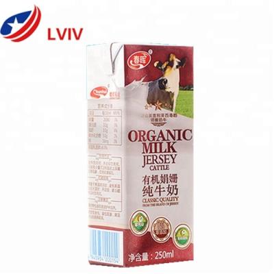 China Automatic Beverage Juice Brick Carton Aseptic Filling and Packing Machine for sale