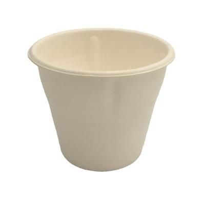 China Suagrcane Leakproof Disposable Biodegradable Sugarcane Bagasse Sauce Cups With Lids for sale