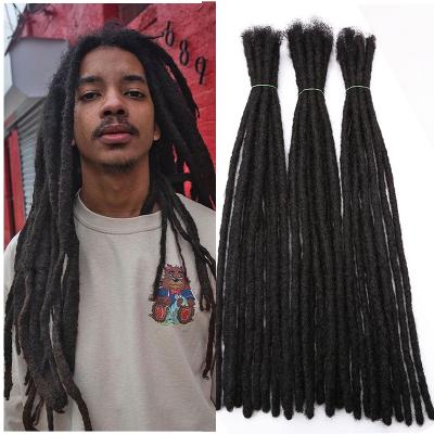 China Hotselling 100% Human Hair Dreadlocks Handmade 100% Crochet Braid Locs Hair Twist Afro Curly Hair Dreadlocks Extensions for sale