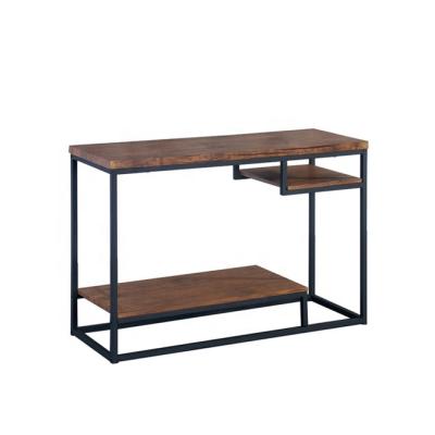 China With Storage Shelf Industrial Style Console Table With Sofa Table With MDF Storage Shelf for sale