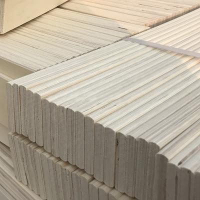 China Factory Customized Modern Wholesale Poplar Plywood Curved Bed Wood Slats for sale