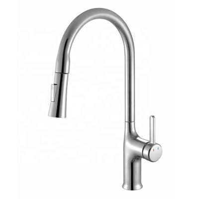 China Pull Out Spray High Quality 360 Rotation Sink Faucet Kitchen Faucet With Pull Down Sprayer Pull Out Kitchen Faucet for sale