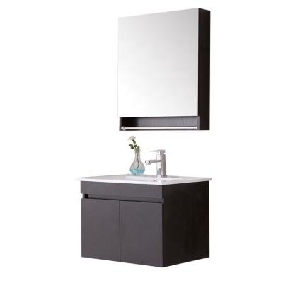 China Environmental Friendly Luxury Bathroom Furniture Modern Bathroom Vanity Cabinet With Mirror for sale