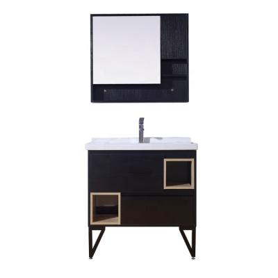 China Environmental Friendly Antique Luxury Corner Bathroom Cabinet Vanities Floor Standing Sinks Cabinet Bathroom for sale