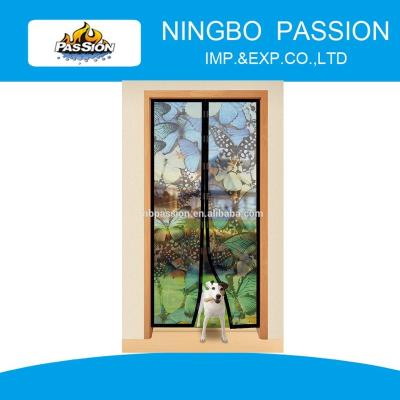 China Nylon Printed Door Magnetic Mesh, Anti-insect Net for sale