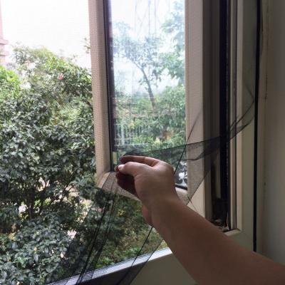 China Nylon Polyester Window Insect Net, Window Screen, Mosquito Net With Adhesive Tape for sale