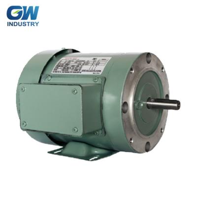 China Drip Proof NEMA Wheeled Steel Motor Frame 56C 1HP Three Phase AC Motor for sale