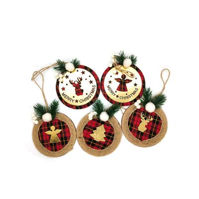 China Holiday decoration & Gift There are different styles Gifts Crafts Christmas Wooden Patch Craft Pendant Wooden Supplies for sale