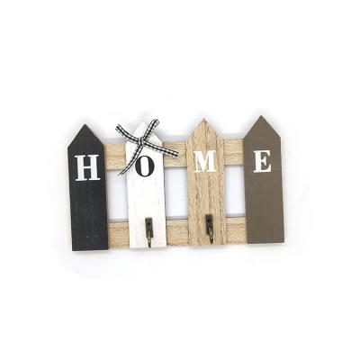 China Holiday decoration & Gift Durable Using Low Price Wall Mounted Connection The Wood Products Pieces Wood Craft for sale