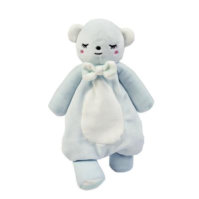 China Anti-bacteria Cartoon Soothing Toys Newborn Interactive Baby Child Parent Doll Soft Comfort Toy for sale