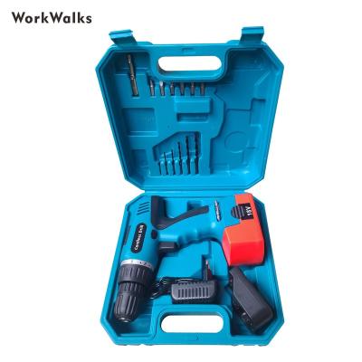 China 9.6V/14.4V/18V/20.4V Low Noise/Electric Cordless Drill Driver Rechargeable Cordless Power Tools for sale