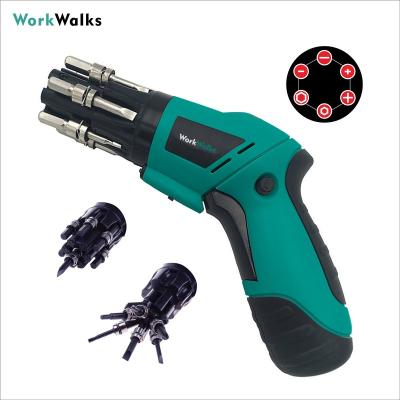 China Led Lightweight 3.6V 4.8V 6 in 1 Muti Function Electric Cordless Screwdriver Rechargeable Cordless Screwdriver for sale