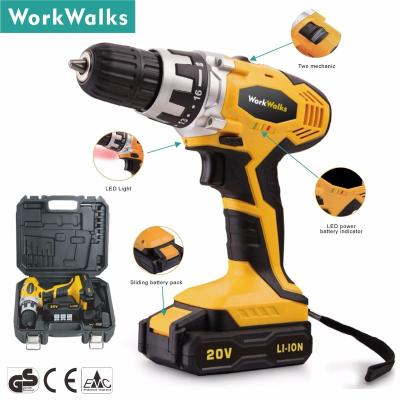 China Cordless Electric Drill 18V Lithium Battery Cordless Electric Drill for sale