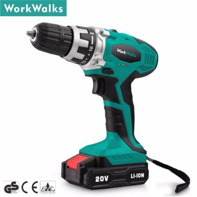 China 20V lithium battery low noise cordless drill combo machine for sale