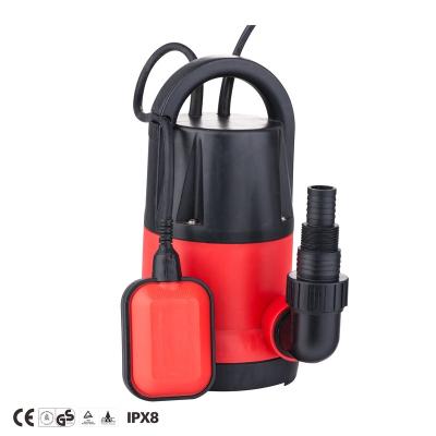 China 550W Clean Water Float Switch Submersible Plastic Submersible Water Pump For Garden for sale