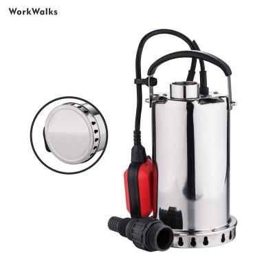 China 550w Commercial Portable Heavy Duty Automatic Stainless Steel Inox Clean Water Electric Submersible Pump for sale