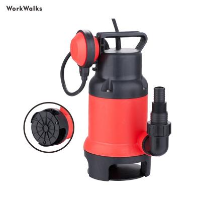 China Automotive Industry 1100W Plastic Electric Water Submersible Pump Clean and Dirty Pump with Float Switch Flood Drain Garden Pond Pump for sale