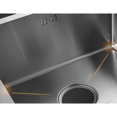 China Without Double Faucet Gold Factory Undermount 304 Stainless Steel Kitchen Sink Bowl Basin With Good Deal for sale