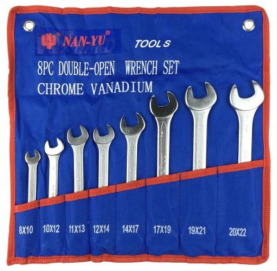 China 8 pieces of CR-V NAN Y U double spanner set for sale