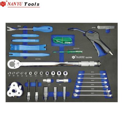 China NY-GJCTPX Hardware 35 Piece Auto Repair Hardware Household Combination Tool Wrench Set for sale