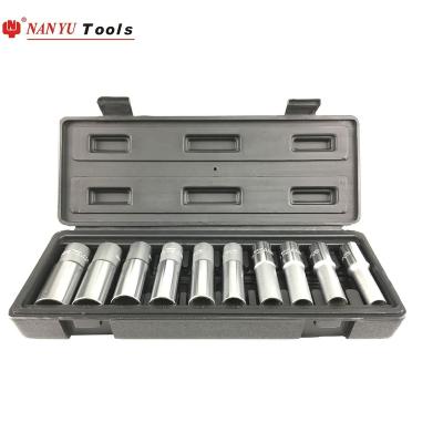 China Hand Grip Set 11PC 1/2DR 12PT Deep Socket Set Auto Tool for sale