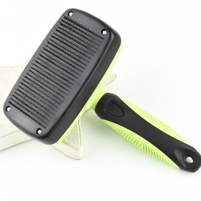 China Viable Custom Portable Hair Remover Brush Private Label Needle Hair Stainless Pet Grooming Brush for sale