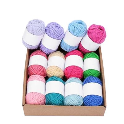 China DERICT FACTORY anti-pilling! ! ! OEM Eco-friendly cheap high quality acrylic 4ply hand craft yarn for hand knitting for sale