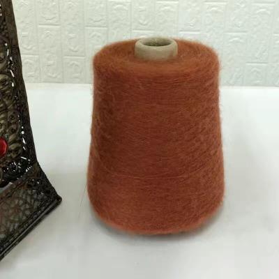 China Fancy Yarn Mohair Wool 1/13s Mohair Color Abrasion-Resistant Yarn In Stock for sale